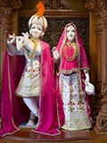Bhagwan Shri Krishna and Shri Radhaji